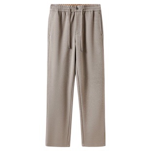 鼎奢级Z家平替男士秋冬高端醋酸绵羊毛休闲裤加厚保暖通勤直筒裤