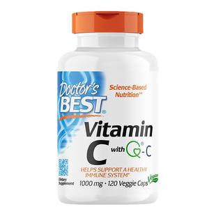 Doctor's Best多特倍斯维生素VC胶囊维他命C美国进口1000mg*120粒