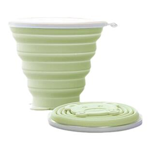 老爸评测折叠杯子便携式硅胶杯旅行压缩杯洗漱小水杯可伸缩