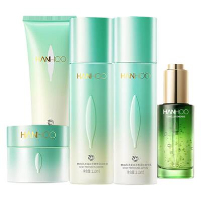 韩后乳清蛋白茶嫩淡纹水乳霜补水紧致御龄护肤品化妆品男女