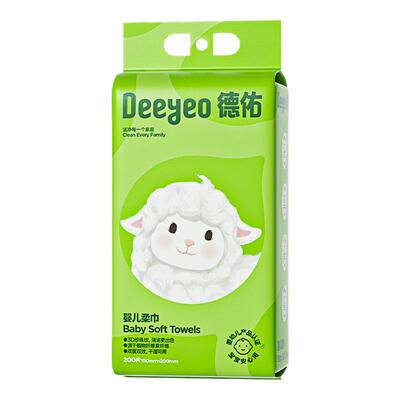 德佑洗脸巾壁挂式一次性擦脸巾