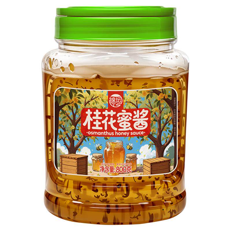 桂花蜜酱800g大桶商用