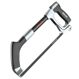 德力西强力锯子钢锯家用小型手持手锯锯弓手工锯钢锯架金属切割锯