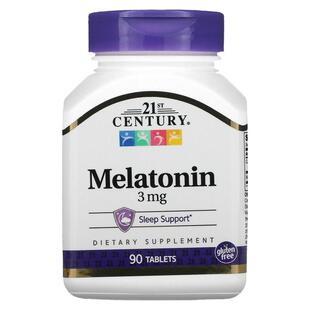 21stCentury褪黑素睡眠帮助提高睡眠质量自然好眠健康睡眠