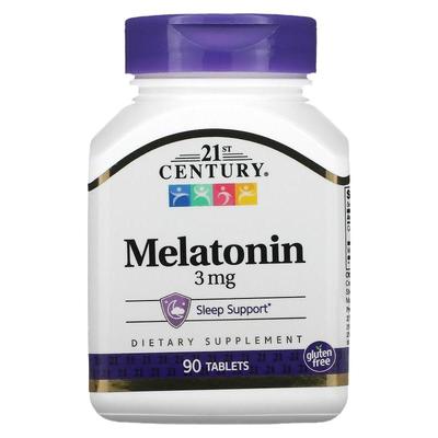 21stCentury褪黑素睡眠帮助提高睡眠质量自然好眠健康睡眠