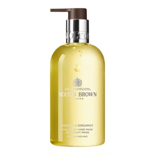 Molton Brown 乌木沉香金箔/大黄玫瑰/海柏树/香橙 洗手液 300ML