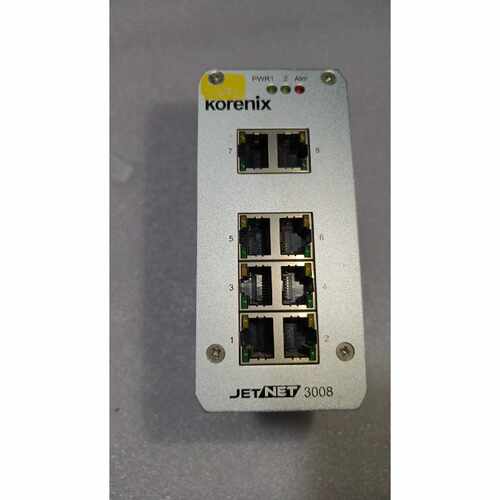 溢价-Korex科洛理思JetNet3008工业交换机，8口百
