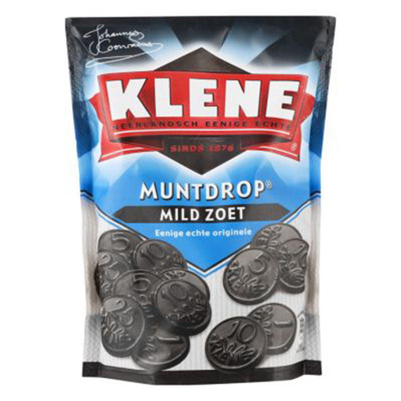 现货荷兰klene钱币微咸甘草糖