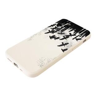 归来兮~小众艺术iPhone14pro苹果13情侣手机壳华为p50适用vivoS12