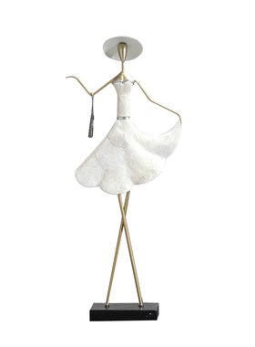 贝壳女郎北欧式风电视柜创意摆件