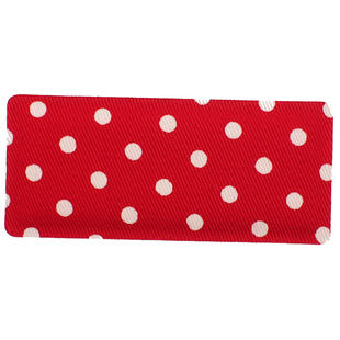 Kamipita发贴魔术贴头饰长方形波点格纹棉质收碎发贴刘海贴