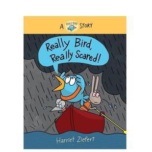【现货】【小鸟Really】小鸟Really真的很害怕英文儿童漫画进口原版图书精装【Really Bird Stories】Really Bird, Really Scare