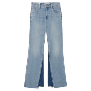 【商场同款】Levi's李维斯女士美式拼布726高腰喇叭牛仔裤A3410
