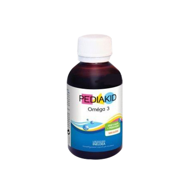 现货法国原装佩蒂克Pediakid OMG3-DHA鱼肝油婴儿童有机糖浆125ml