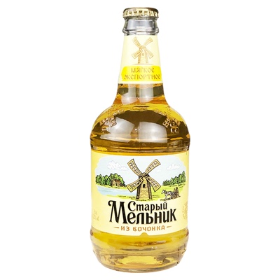 俄罗斯原装进口老米乐啤酒450ml