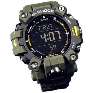 卡西欧新泥人G-SHOCK太阳能电波三重感应气压手表GW-9500-1/3/1A4