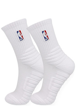 NBA休闲篮球袜毛巾底高筒运动