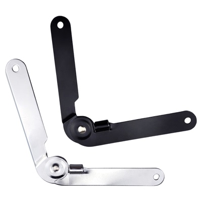 箱柜活动加厚二折折叠支撑拉杆 折叠椅子支撑杆 化妆凳用缓冲拉杆