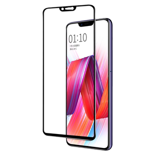 适用oppor15钢化膜r17pro手机膜r17全屏覆盖护眼r15x抗指纹防爆r11s抗蓝光r11splus防摔opop刚化玻璃屏保贴膜