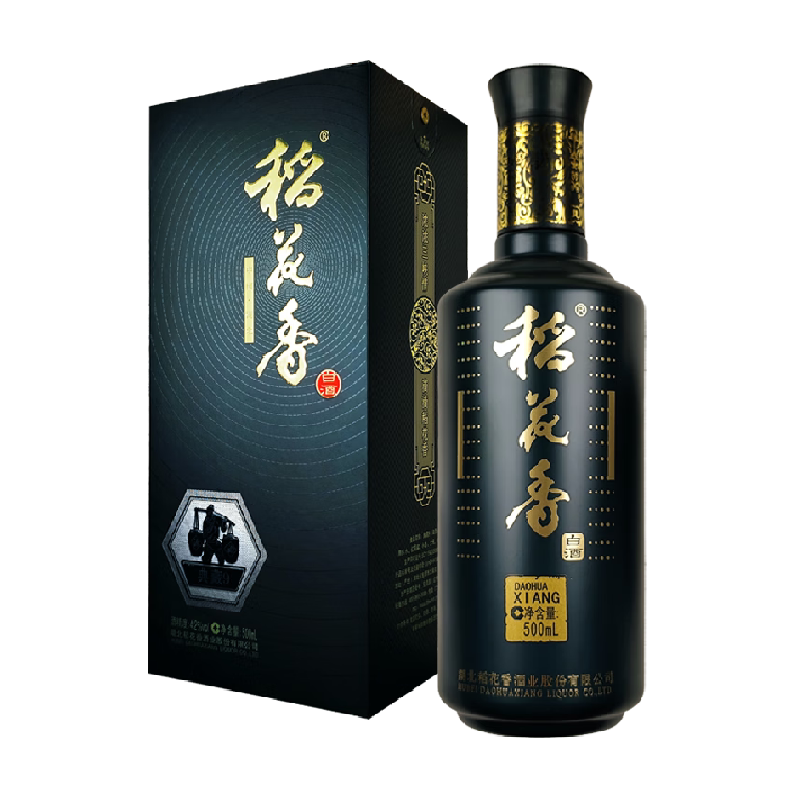 稻花香42°典藏白酒含礼袋