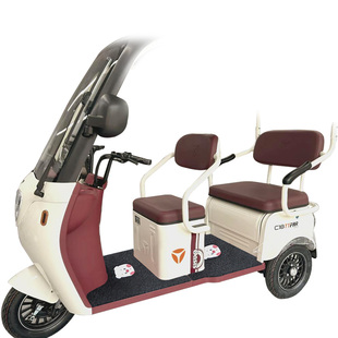 定制电动三轮车脚垫适用爱玛雅迪台铃金彭艾美达小鸟大安脚踏踩垫