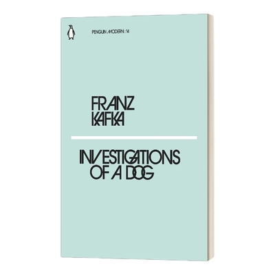 英文原版 Investigations of a Dog 调查一只狗 卡夫卡 迷你版口袋书 现代经典 英文版 进口英语原版书籍