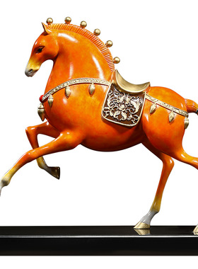 马到成功铜马摆件公司开业礼品