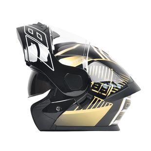 AD电动摩托车头盔男女士机车安全帽四季通用全盔3C/DOT认证揭面盔