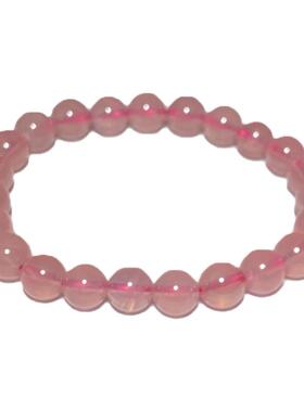 然粉水晶手链马达加斯加