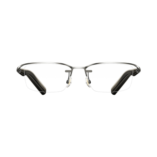 【新品上市】界环AI音频眼镜 钛半框钛眉框款 会议录音 实时翻译智能眼镜 钛合金镜架 超长续航 非AR眼镜