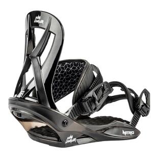 NITRO尼卓单板滑雪板固定器CHARGER MINI青少儿童固定器2425新款