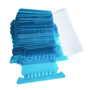 吊挂夹标签卡片替换芯片标记纸插片25个/包PP挂捞夹分类纸快捞夹快劳夹架纸片吊挂文件夹办公文具用品