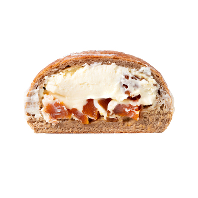 周建生面包红茶杏干乳酪软欧包