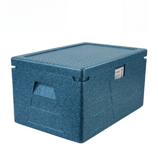 EPP保温箱食品保温箱生鲜配送高密度泡沫保温箱 46.5升【好乐康】