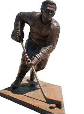 冰球定制文化主题塑像园林景观