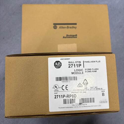 议价2711P-RP8D 罗克韦尔AB 触摸屏全新现货 2711PRP8D 逻辑模块
