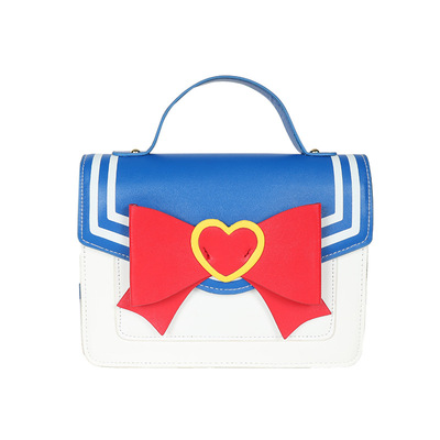 Coreland魔法美少女斜挎包蝴蝶结爱心包包水手pu日系卡通动漫周边