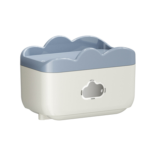 北欧风格壁挂式抽纸盒卫生间厕纸盒纸巾盒家用防水免打孔收纳浴室