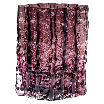 轻奢菱形冰川玻璃花瓶