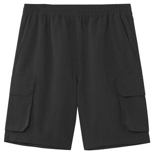 热风2026夏季新款男士工装短裤清爽舒适百搭时尚潮男短款休闲裤