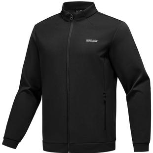 斯凯奇官方outlets 秋季新款男士常规版型针织外套