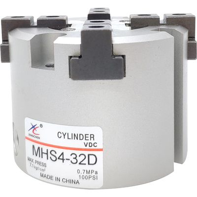 星辰二爪三爪四爪气缸气动卡盘