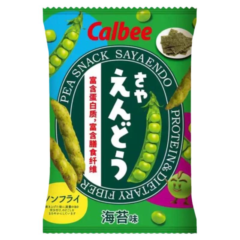 卡乐比calbee牌原味海苔味豌豆脆