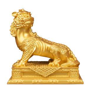 谛听摆件地藏王坐骑谛听神兽瑞兽吉祥物仿铜制谛听摆件