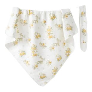 童泰新生婴儿保暖包巾春秋季纯棉初生宝宝抱巾包被防惊跳裹巾盖毯