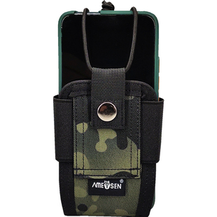 手机套对讲机包套装手机的穿皮带腰包molle副包户外战术多功能男