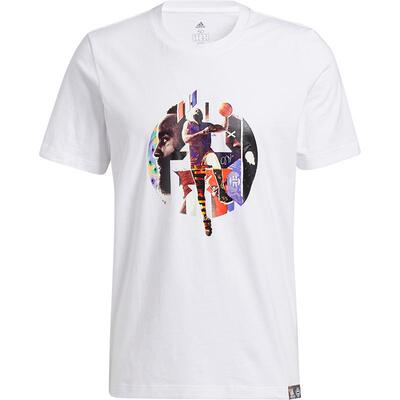 Adidas/阿迪达斯正品夏季男子短袖休闲运动T恤GH6717圆领