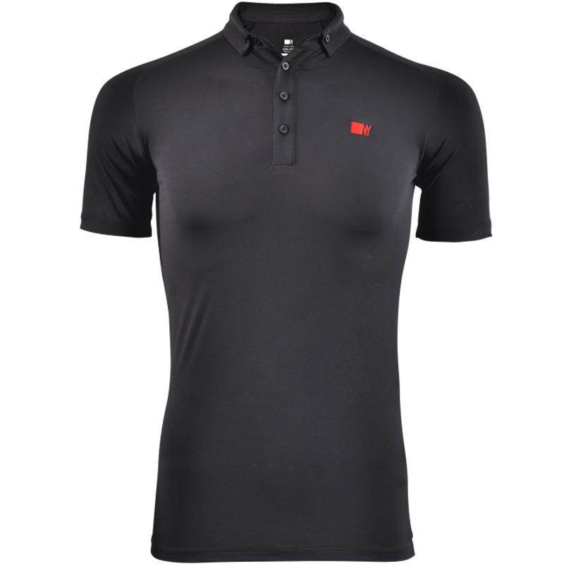 NY纳艺拉丁舞服摩登舞服男士舞蹈服短袖上衣国标舞练功服186971T