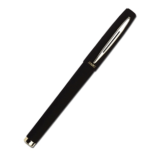 Baoke宝克PC1838黑色中性笔简约商务高档办公签字笔碳素笔大容量0.7mm学生用品签名笔硬笔书法练字