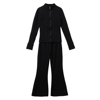 儿童舞蹈服秋冬保暖套装